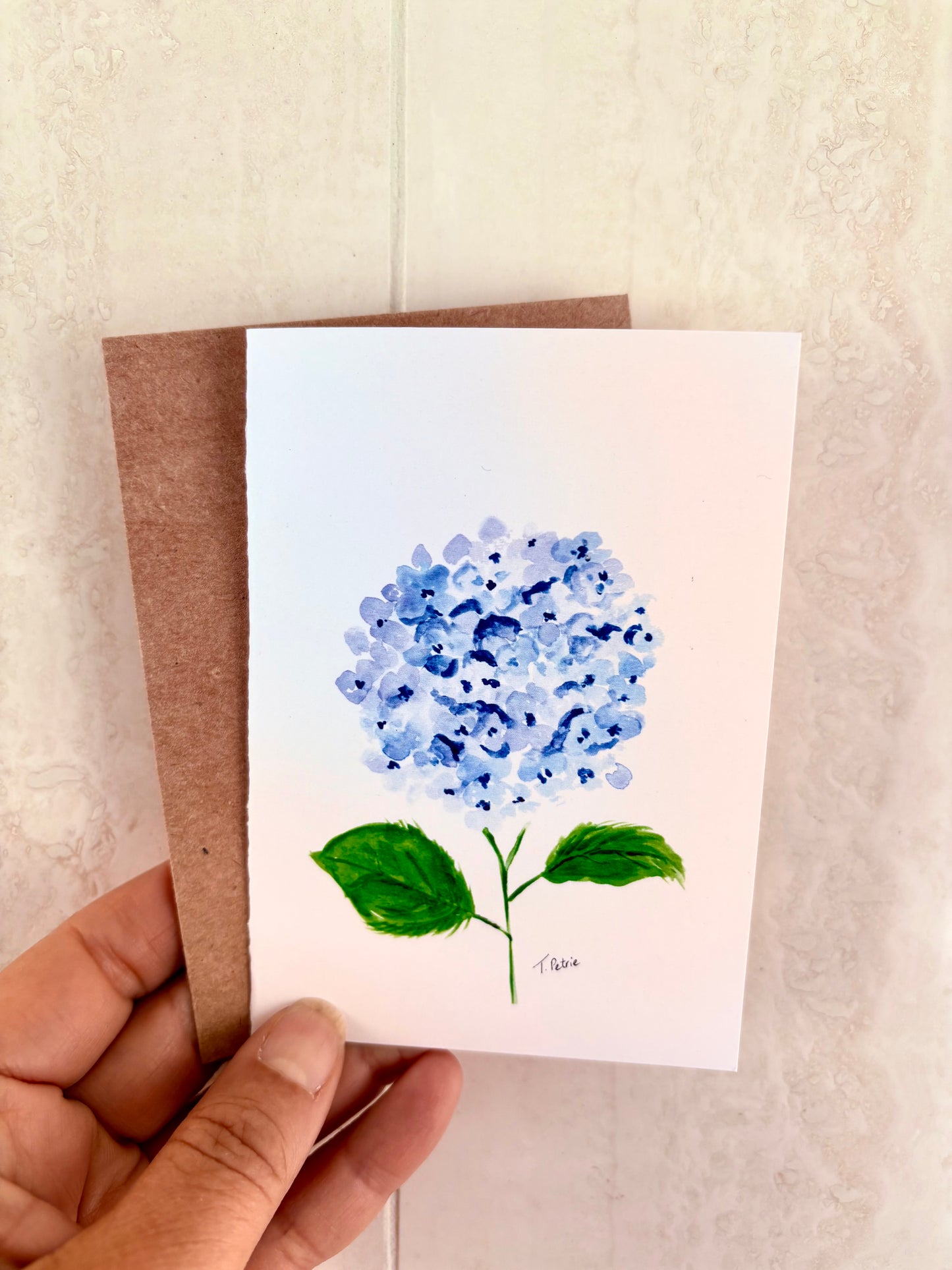 Hydrangea card