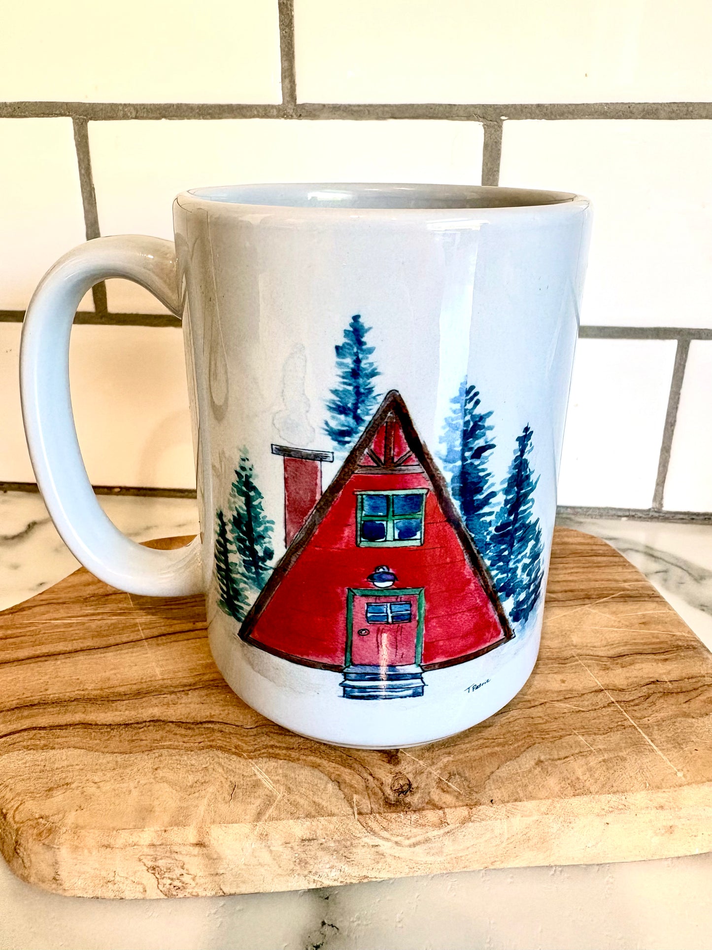 Light blue Cabin Mug