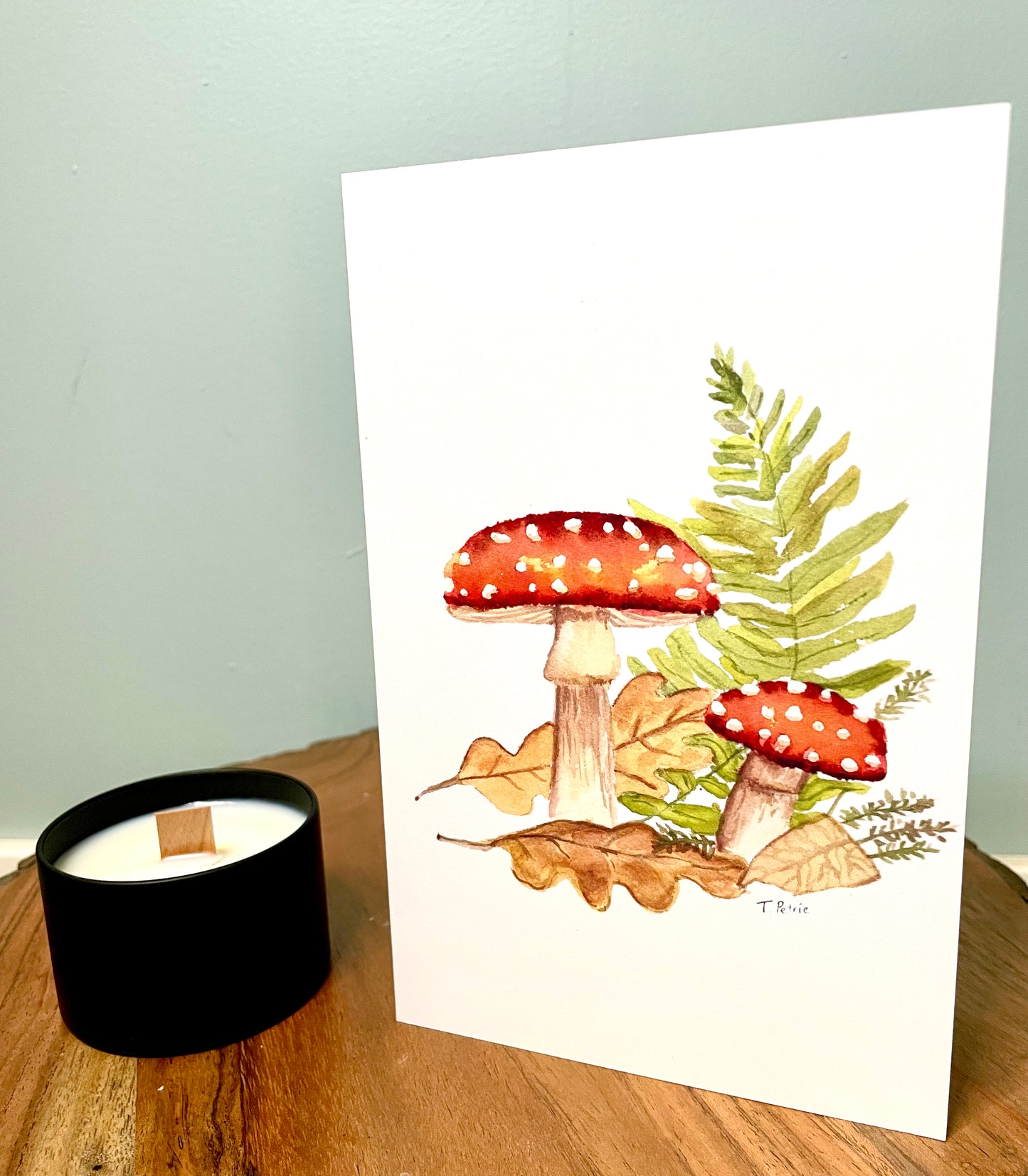 Mushroom Card