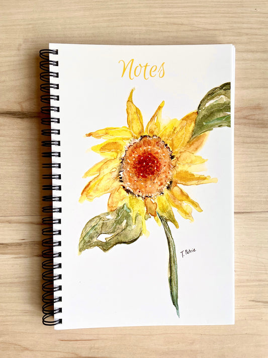 Sunflower Notebook