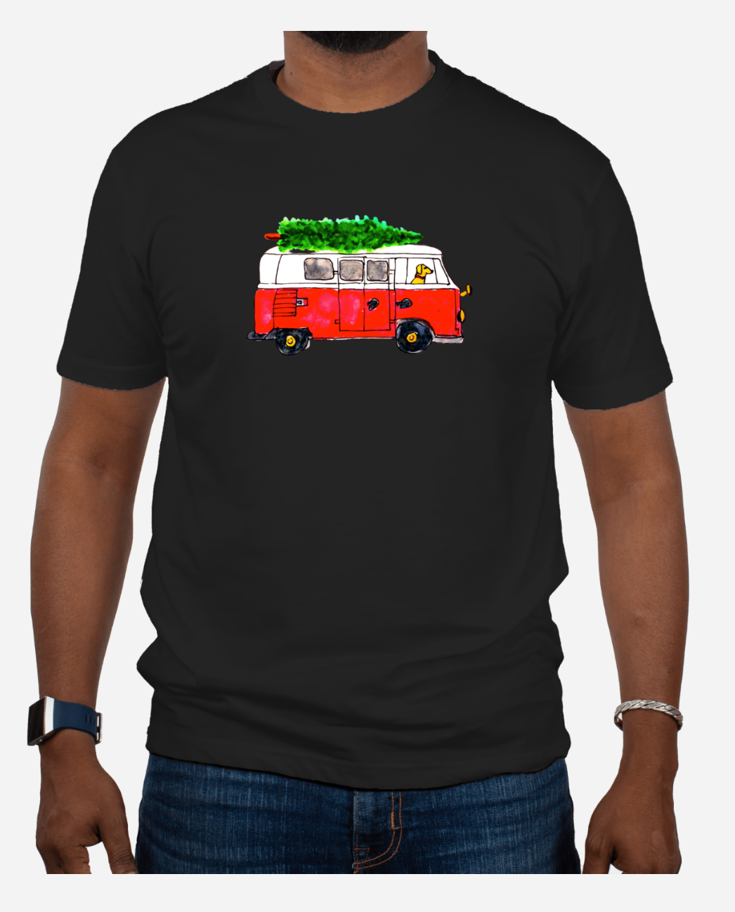 VW VAN Christmas T-Shirt