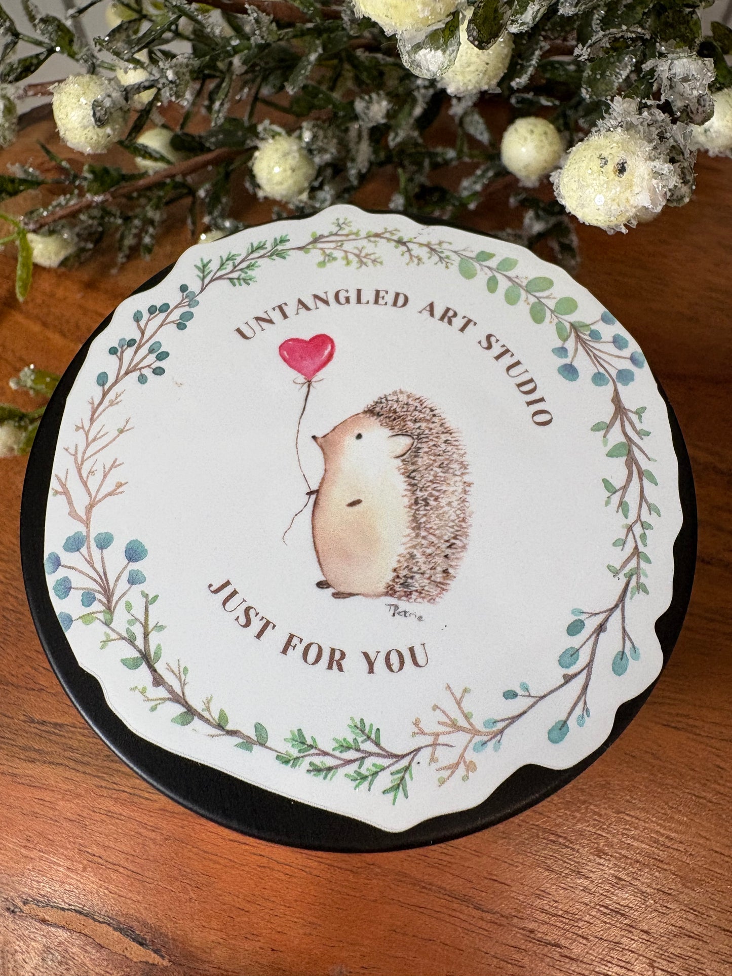 Sugar Cookie -Candle and Card - JUST FOR YOU