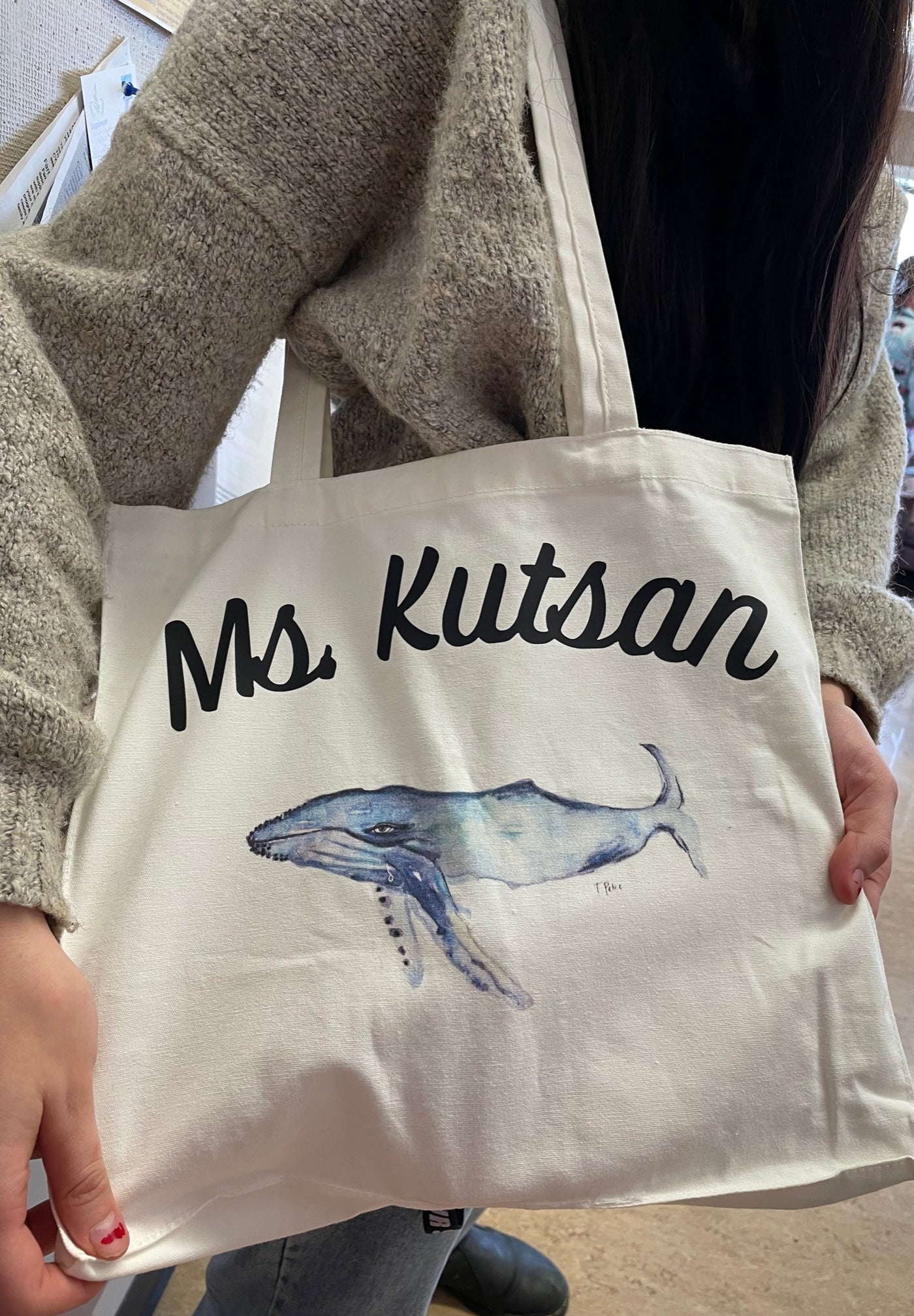 Humpback Whale Tote