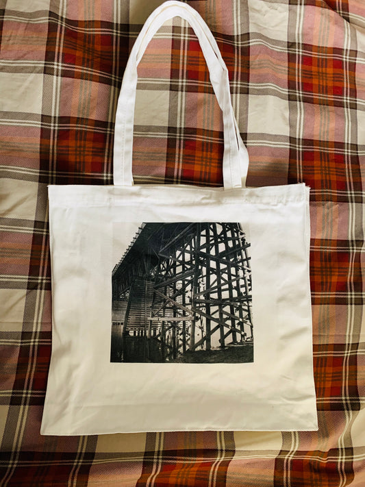 Red Bridge Tote Bag