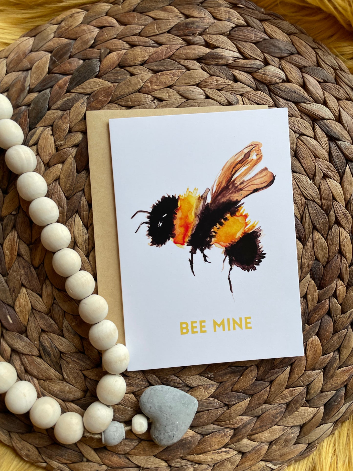 Bee Mine Card- Valentine's Day